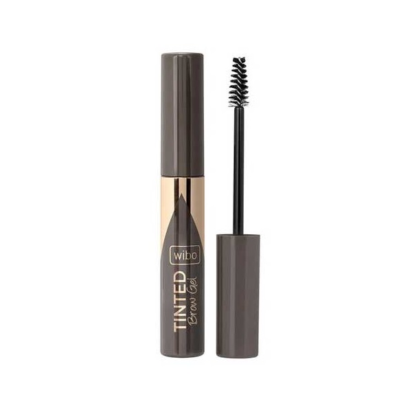 Wibo Tinted Brow Gel żel do brwi zagęszczająco-koloryzujący 02 Dark Brown, 1 szt.