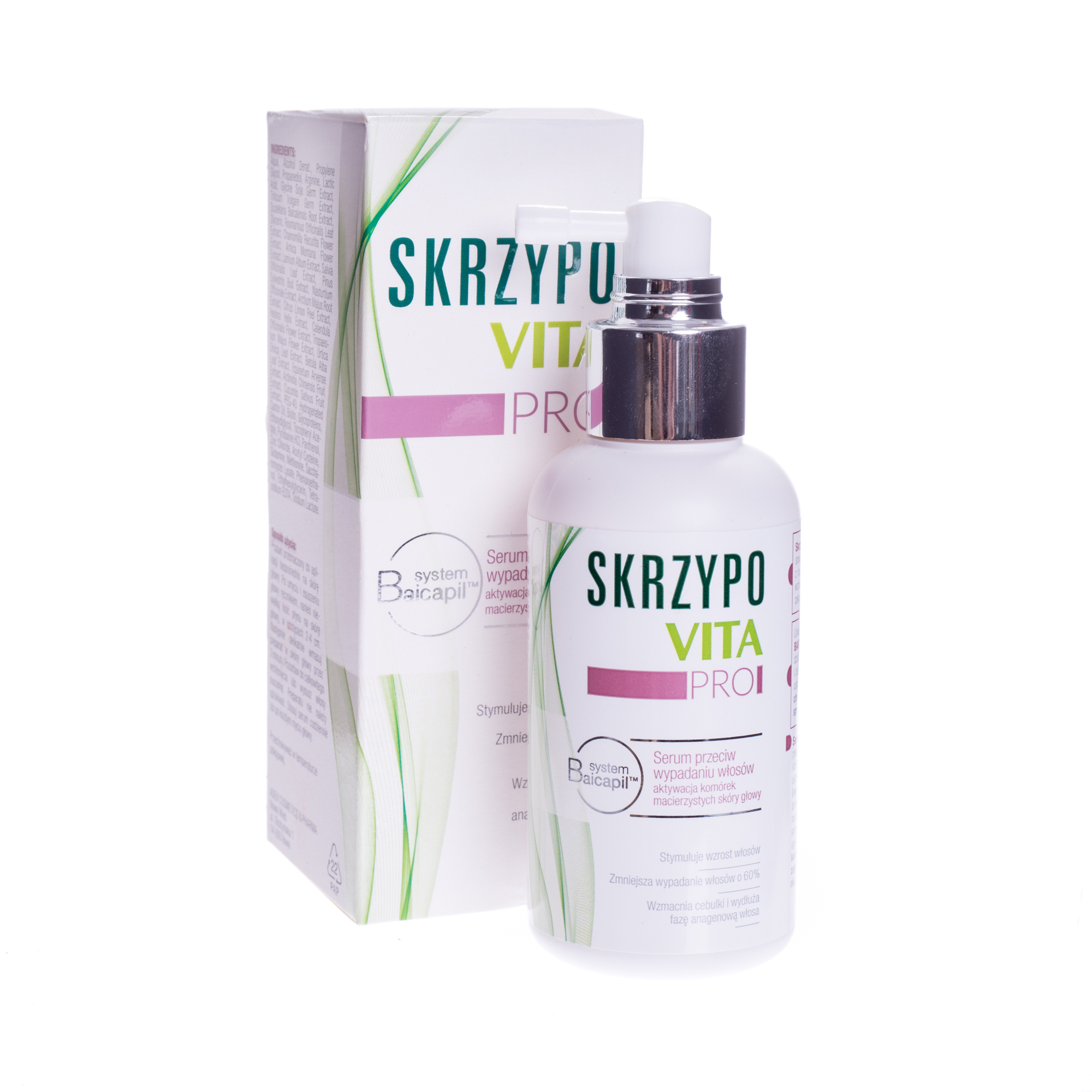 Skrzypovita Pro, serum przeciw wypadaniu włosów, 125 ml