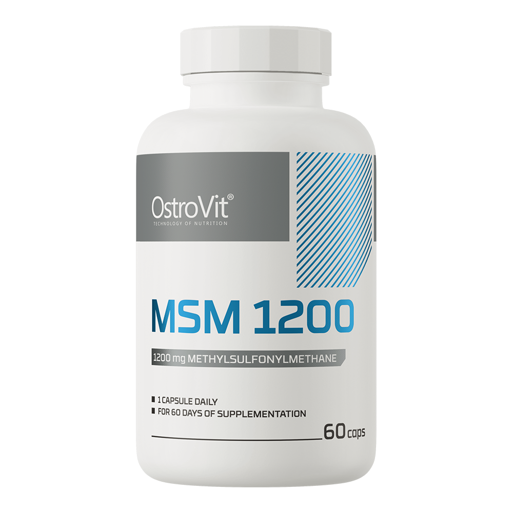 OstroVit MSM 1200 mg suplement diety, 60 kaps./1 opak.