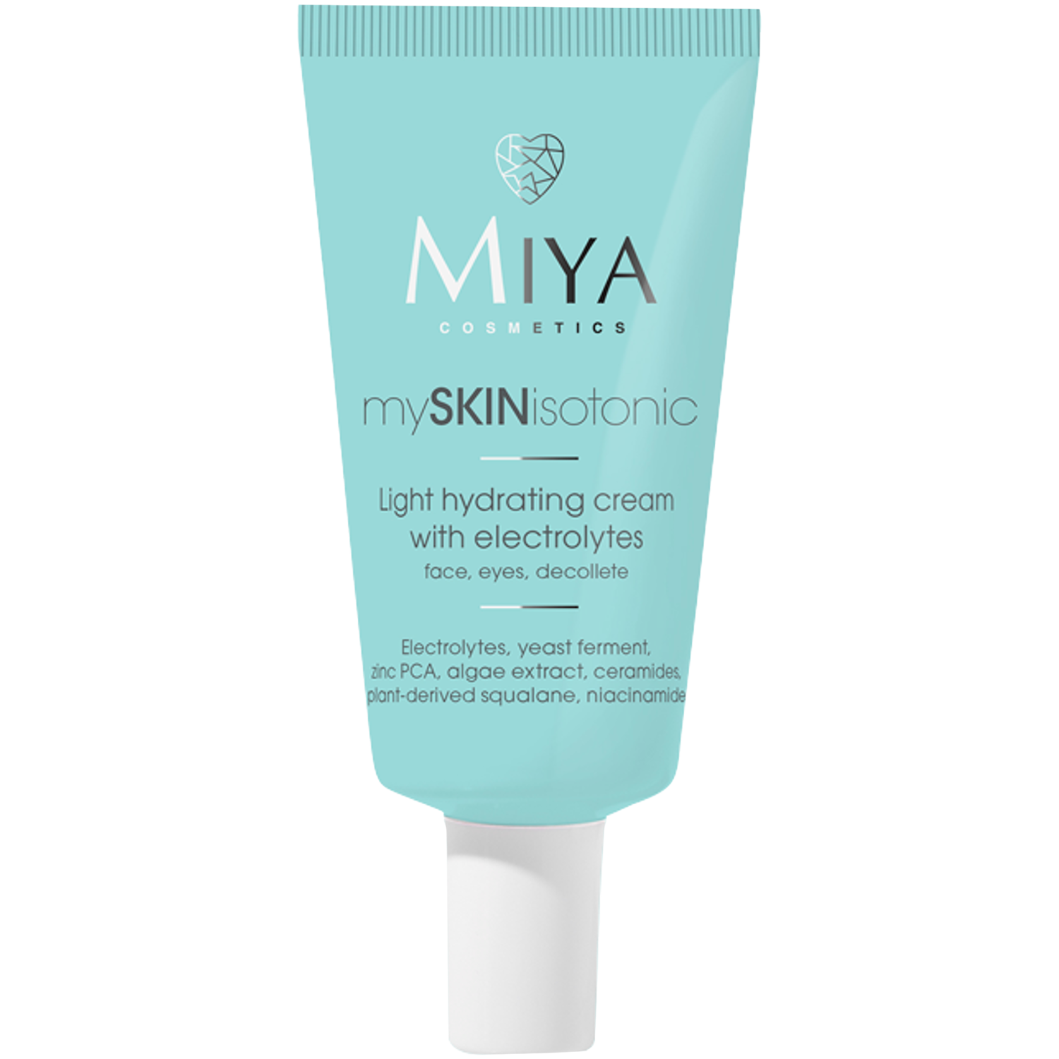 Miya Cosmetics MySkinIsotonic lekki krem nawadniający z elektrolitami do twarzy, 40 ml