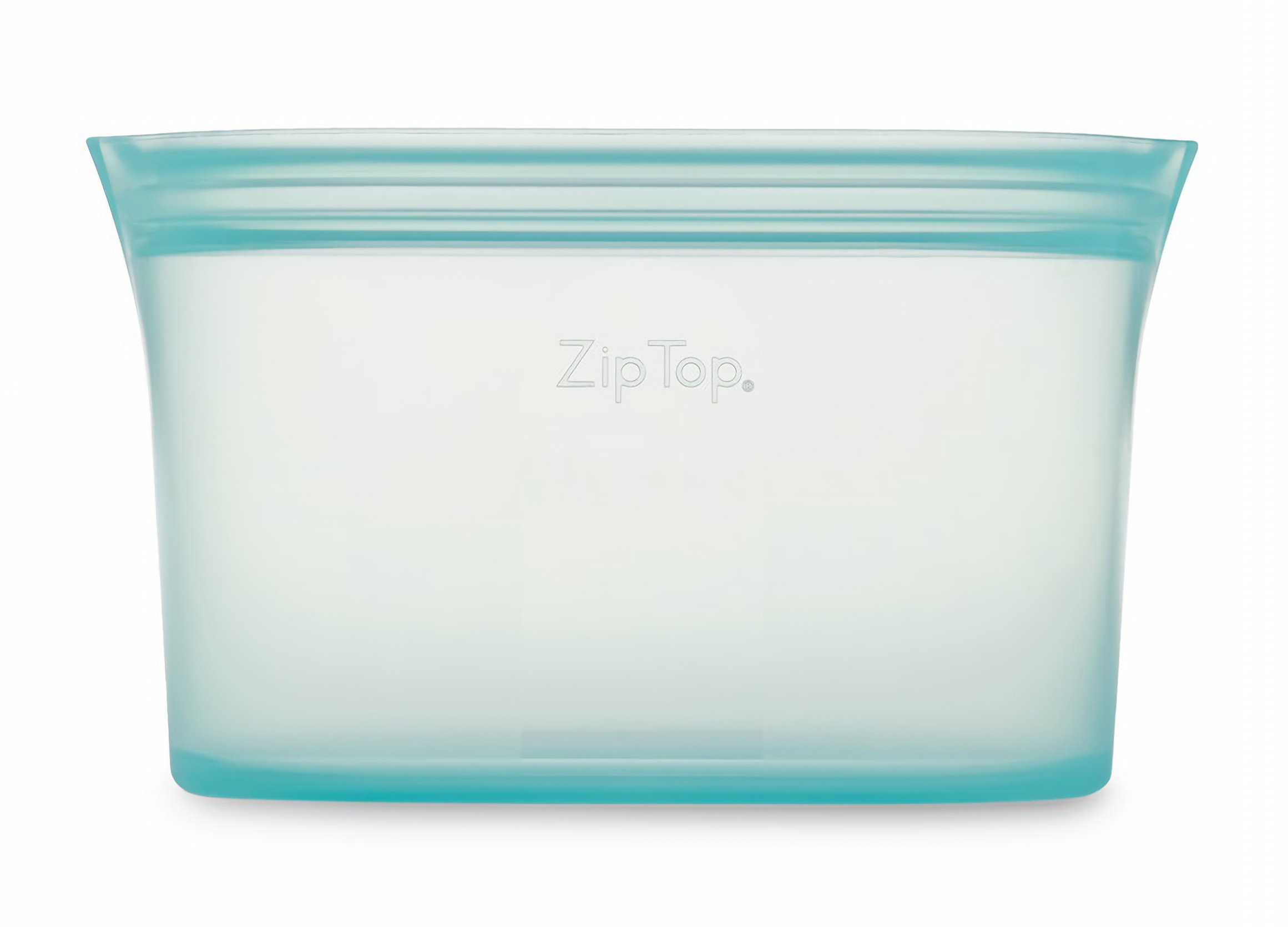 ZipTop - Pojemnik na przekąski owalny roz. M Teal