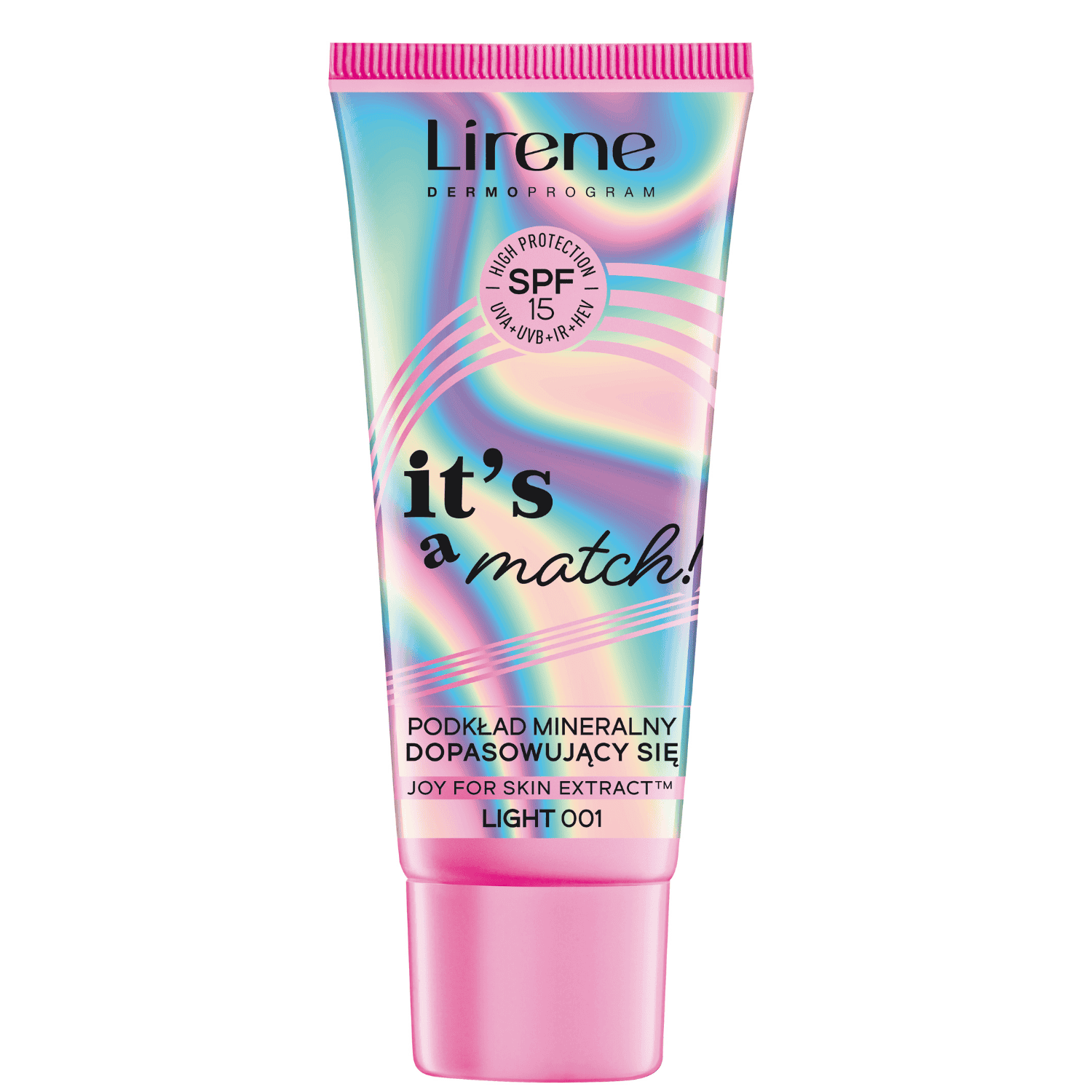 Lirene It's a Match! mineralny podkład do twarzy z SPF15 001 light, 30 ml