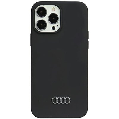 Etui AUDI Silicone Case do Apple iPhone 13 Pro Max Czarny