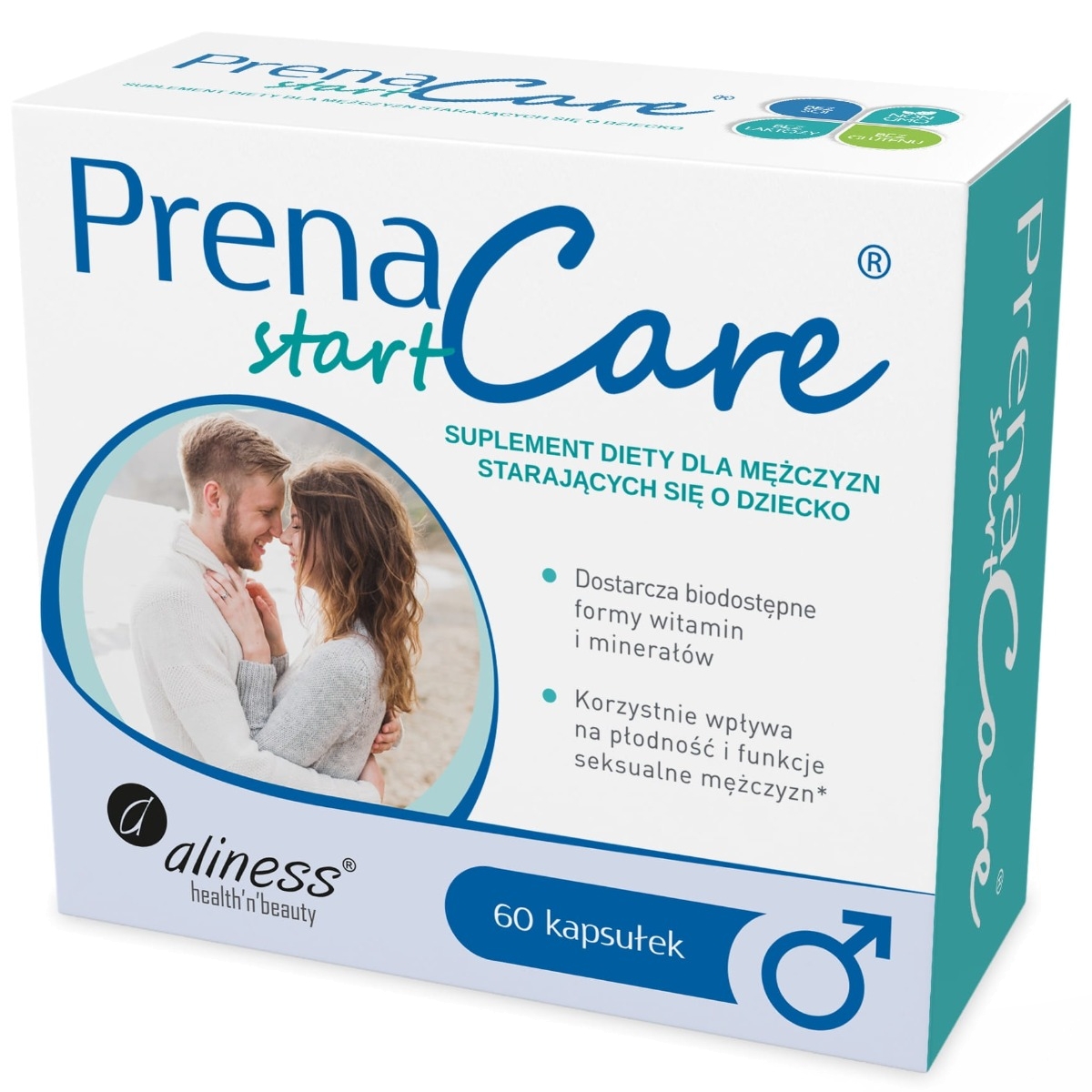 Aliness PrenaCare suplement diety START dla mężczyzn, 60 kaps./1 opak.