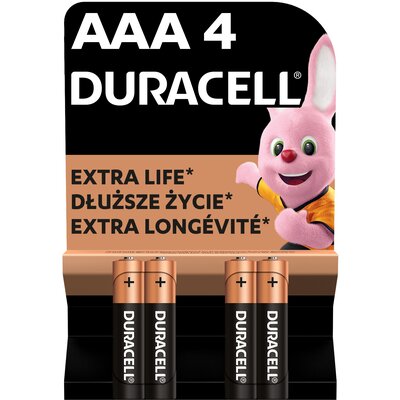 Baterie AAA LR03 DURACELL (4 szt.)