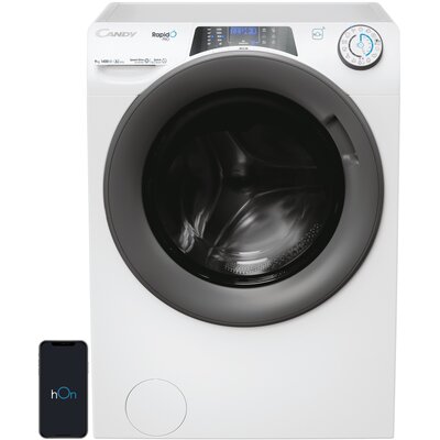 Pralka CANDY RapidÓ Pro RP 496BWMR8 1-S 9kg 1400 obr Quick&Clean