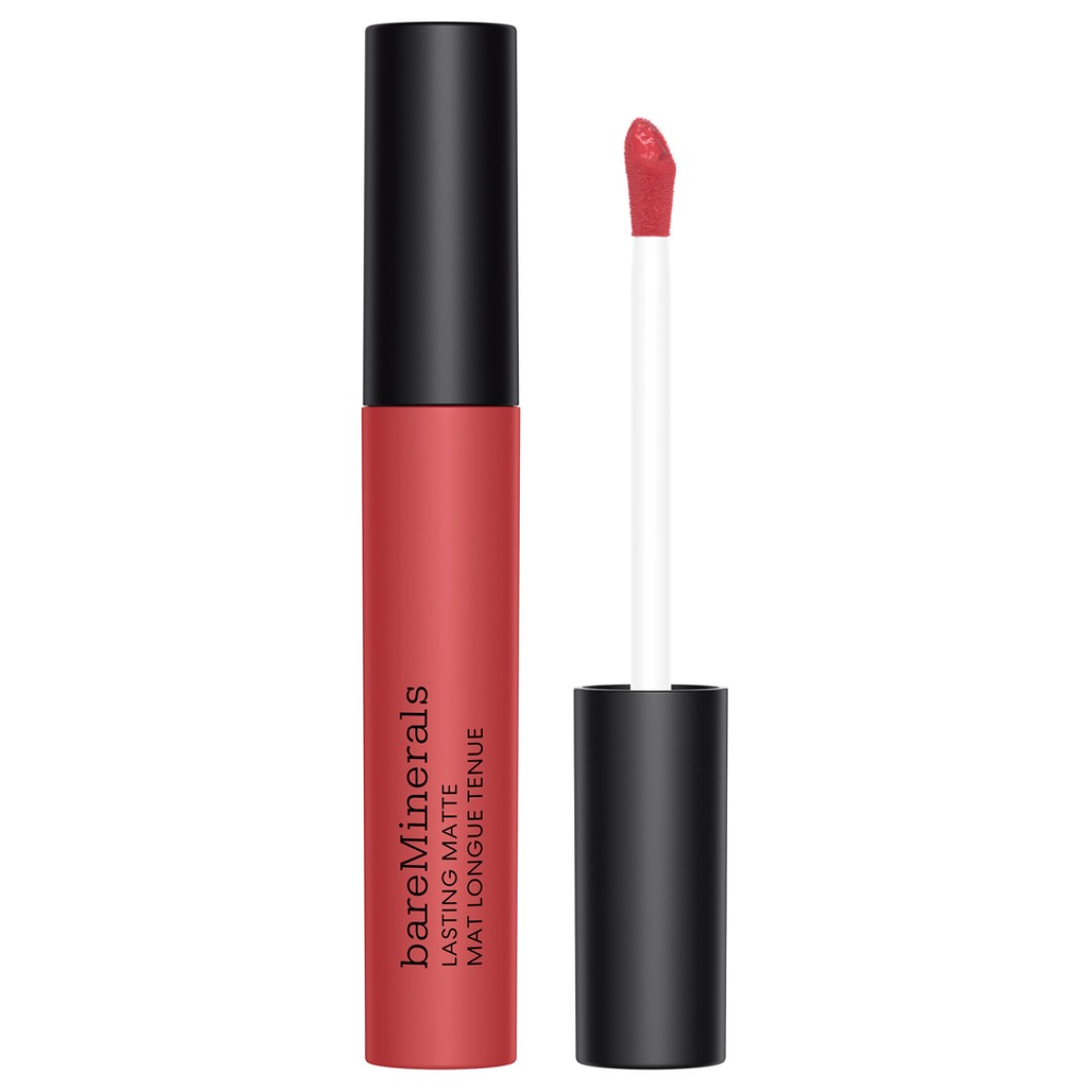 bareMinerals Mineralist Lasting Matte Liquid Lipstick matowa pomadka w płynie Spirited, 3,5 ml