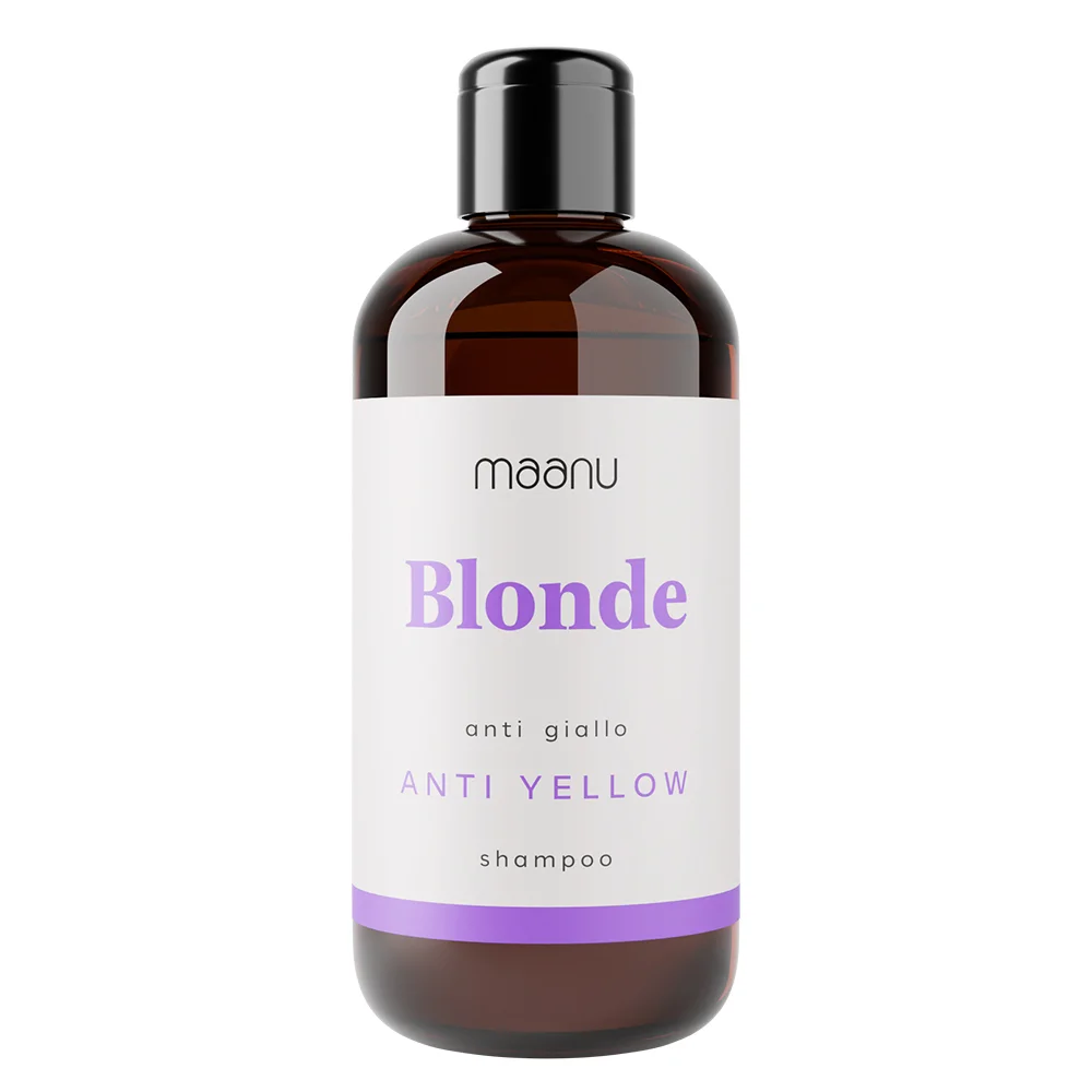 Maanu Blonde fioletowy szampon ochładzający blond włosy, 250 ml