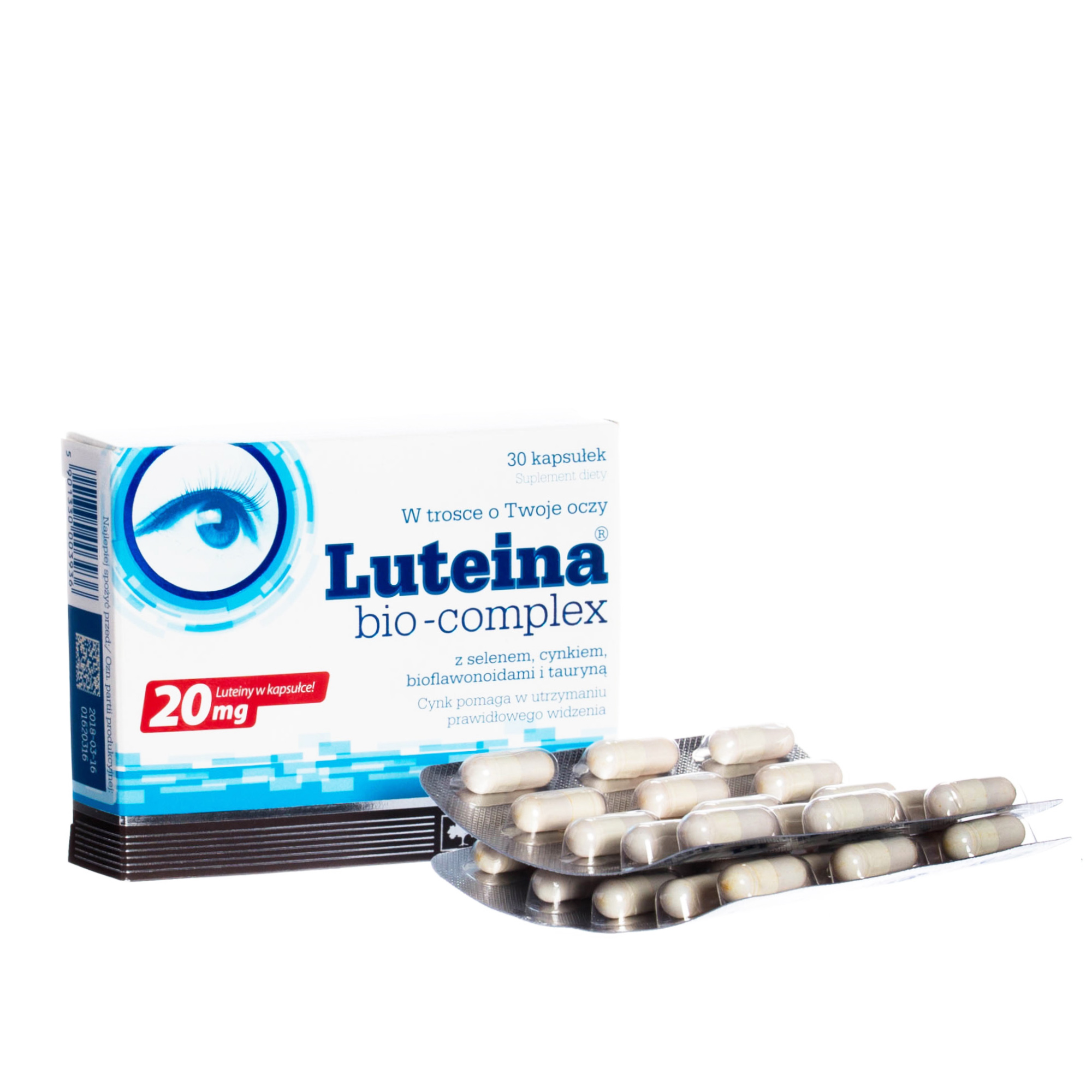 Olimp Luteina Bio-Complex, suplement diety, 30 kapsułek