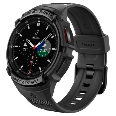 Pasek SPIGEN Rugged Armor Pro do Samsung Galaxy Watch 6 Classic do koperty 47mm Czarny