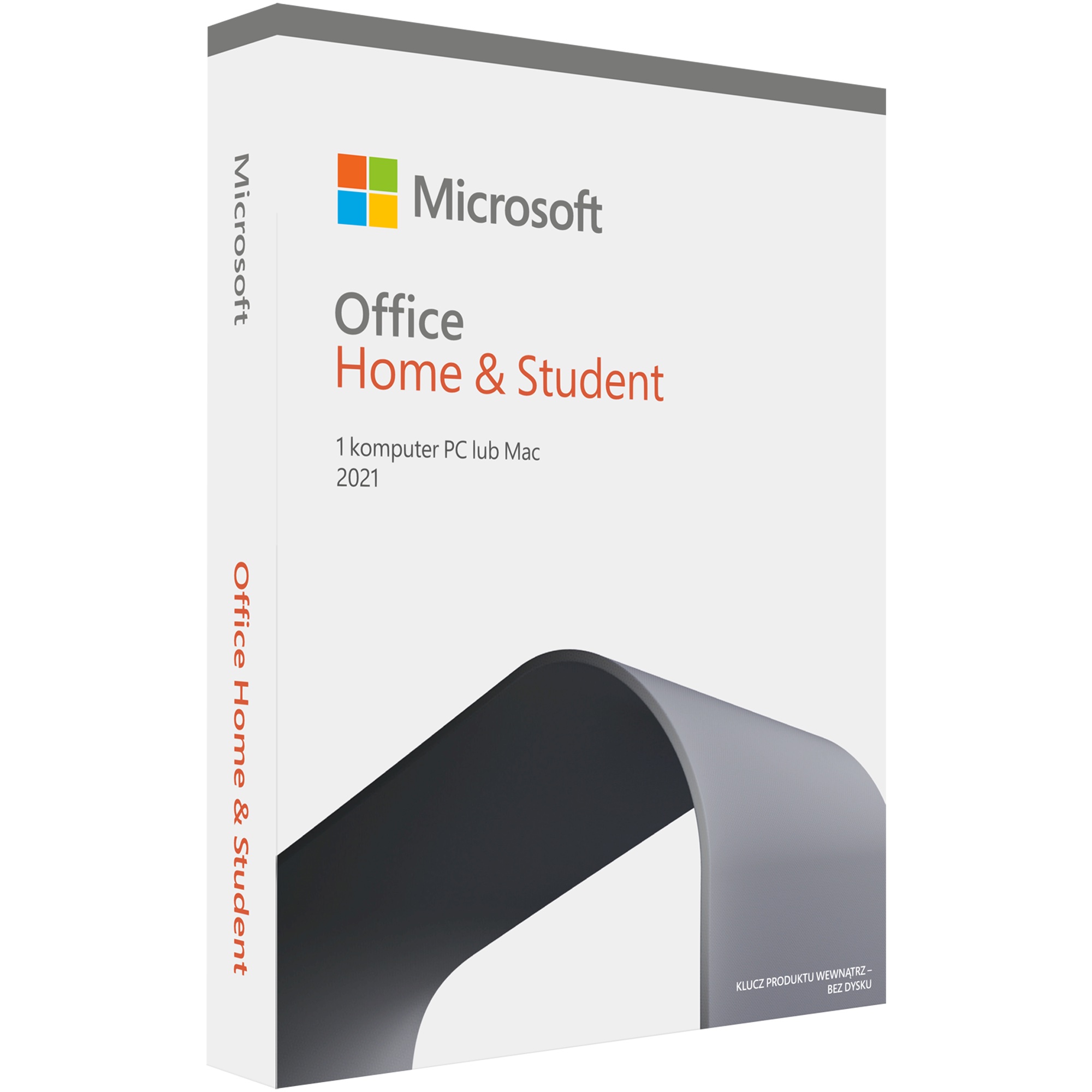 Microsoft Office Home and Student 2021 Polish Medialess - oprogramowanie