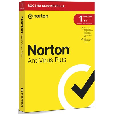 Antywirus NORTON AntiVirus Plus 1 URZĄDZENIE 1 ROK Kod aktywacyjny