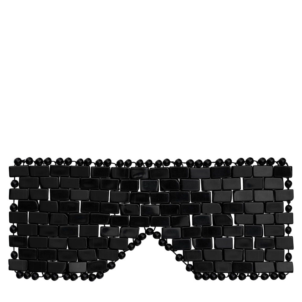 Crystallove Crystal Collection maska na twarz i ciało z obsydianu, 1 szt.