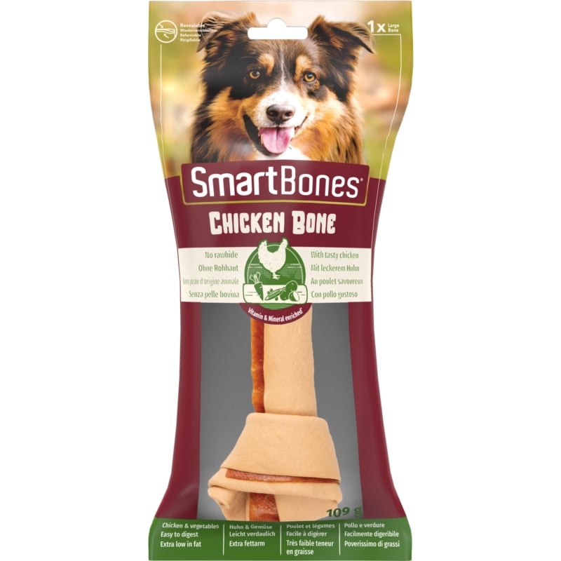 SMART BONES Chicken large 1 szt. kość do żucia dla psów ras dużych kurczak