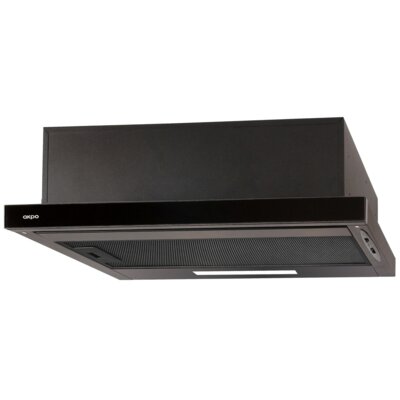 Okap AKPO WK-7 Light Glass Eco 60 Czarny 70dB klasa B