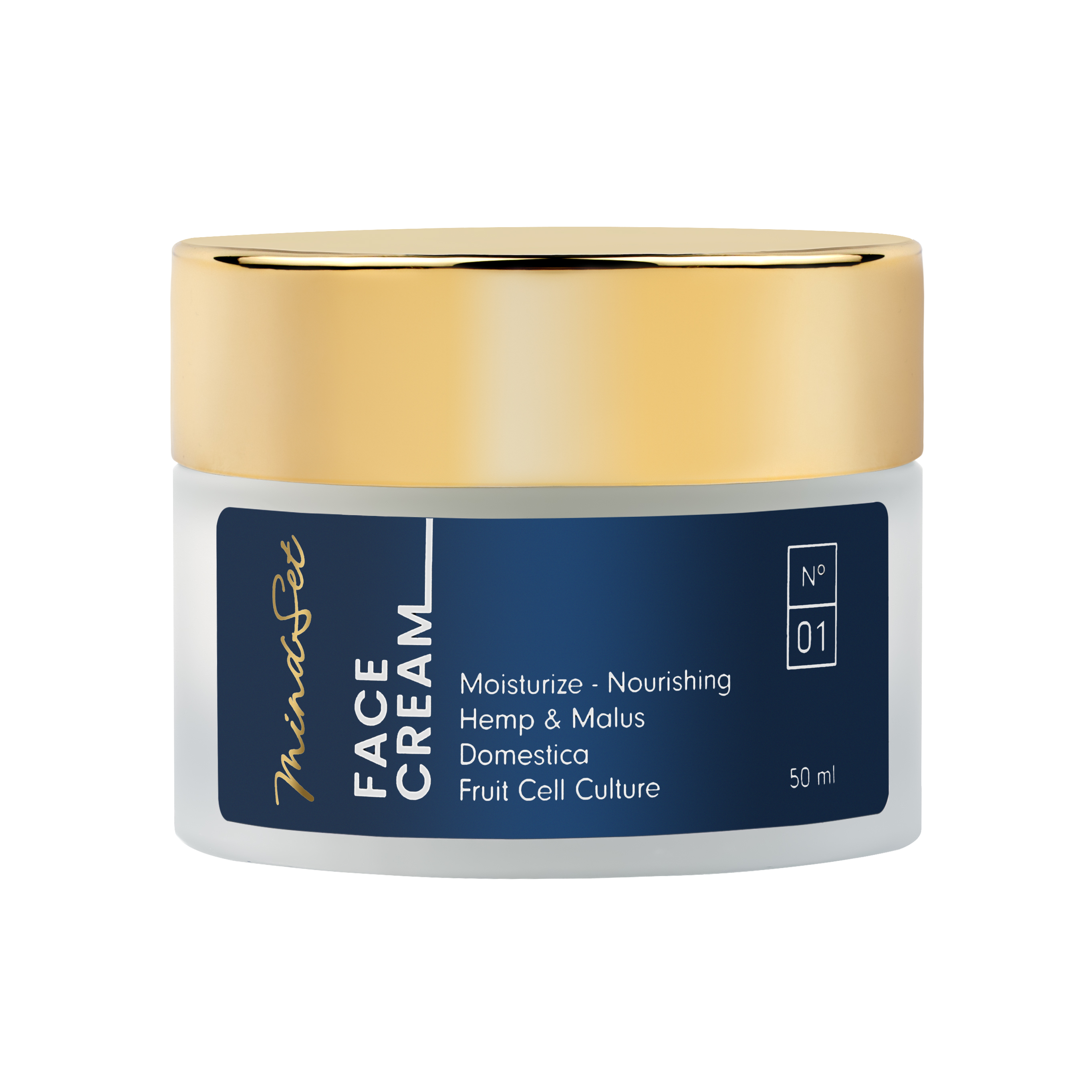 MindSet Cosmetics nawilżająco-odżywiający krem do twarzy dla mężczyzn No.1 Men, 50 ml