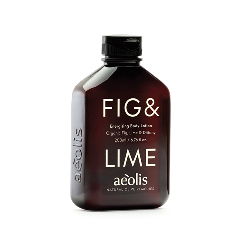Aeolis Fig & Lime balsam do ciała z organiczną oliwą z oliwek, figą i limonką, 200 ml