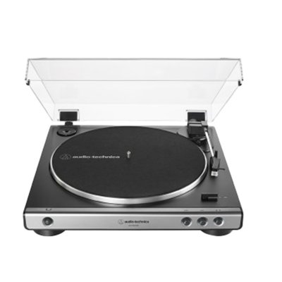 Gramofon AUDIO-TECHNICA AT LP60XUSB Czarny,  Automatyczny, Napęd paskowy, USB, Prędkość odtw. 33 1/3, 45 obr./min