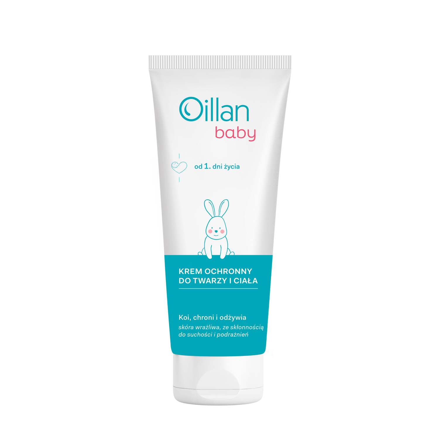 Oillan Baby krem ochronny do twarzy i ciała, 75 ml