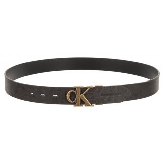 Pasek Calvin Klein Ro Mp Rev/Adj Lthr Blet 35mm Black/Bitter Brown K50K511165 0GS