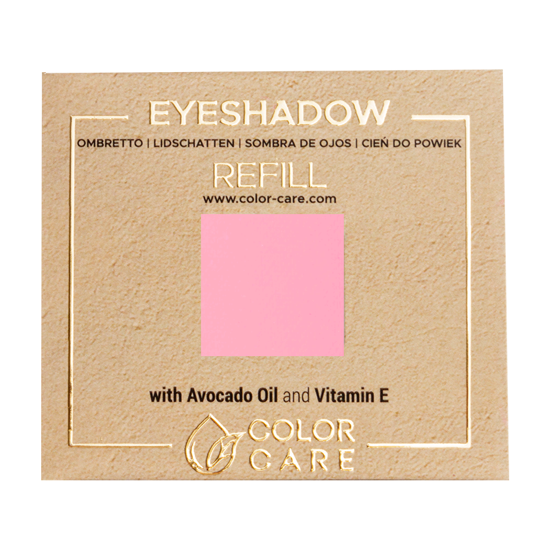 Color Care Matte - Pink Red Burgundy matowy cień do powiek wegański - 001 Dusty Pink, 2 g