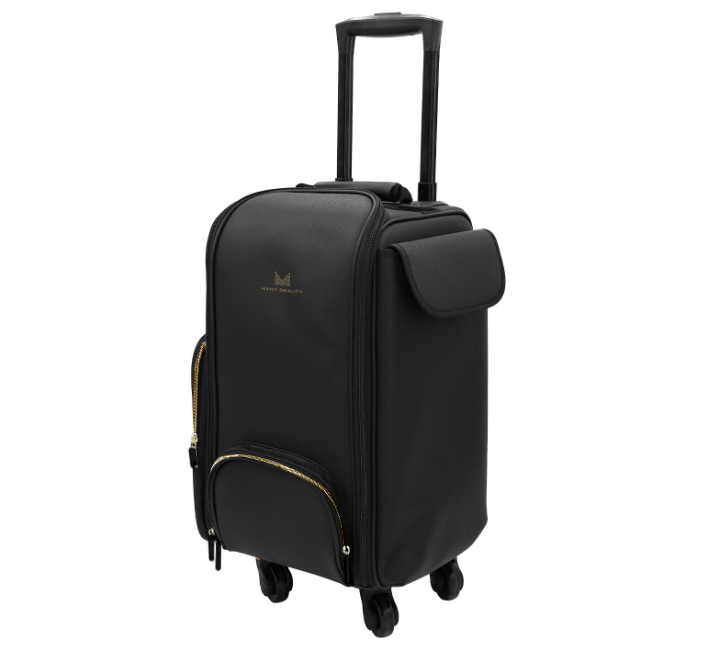 Many Beauty kufer kosmetyczny na kółkach z organizerami, 1 szt.