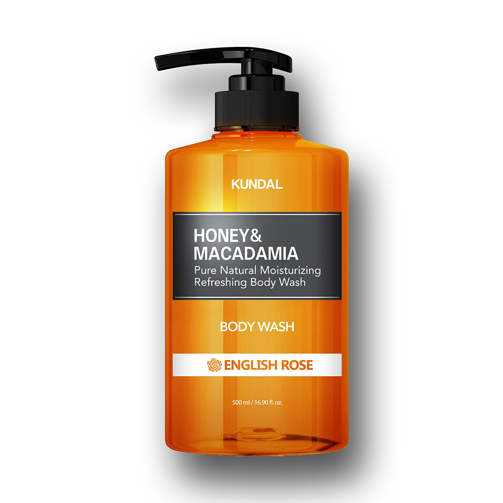 Kundal Honey & Macadamia żel pod prysznic Róża Angielska, 500 ml