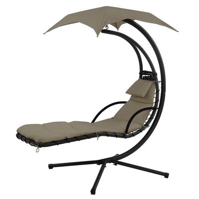 Leżak wiszący PATIO Albert Brązowy