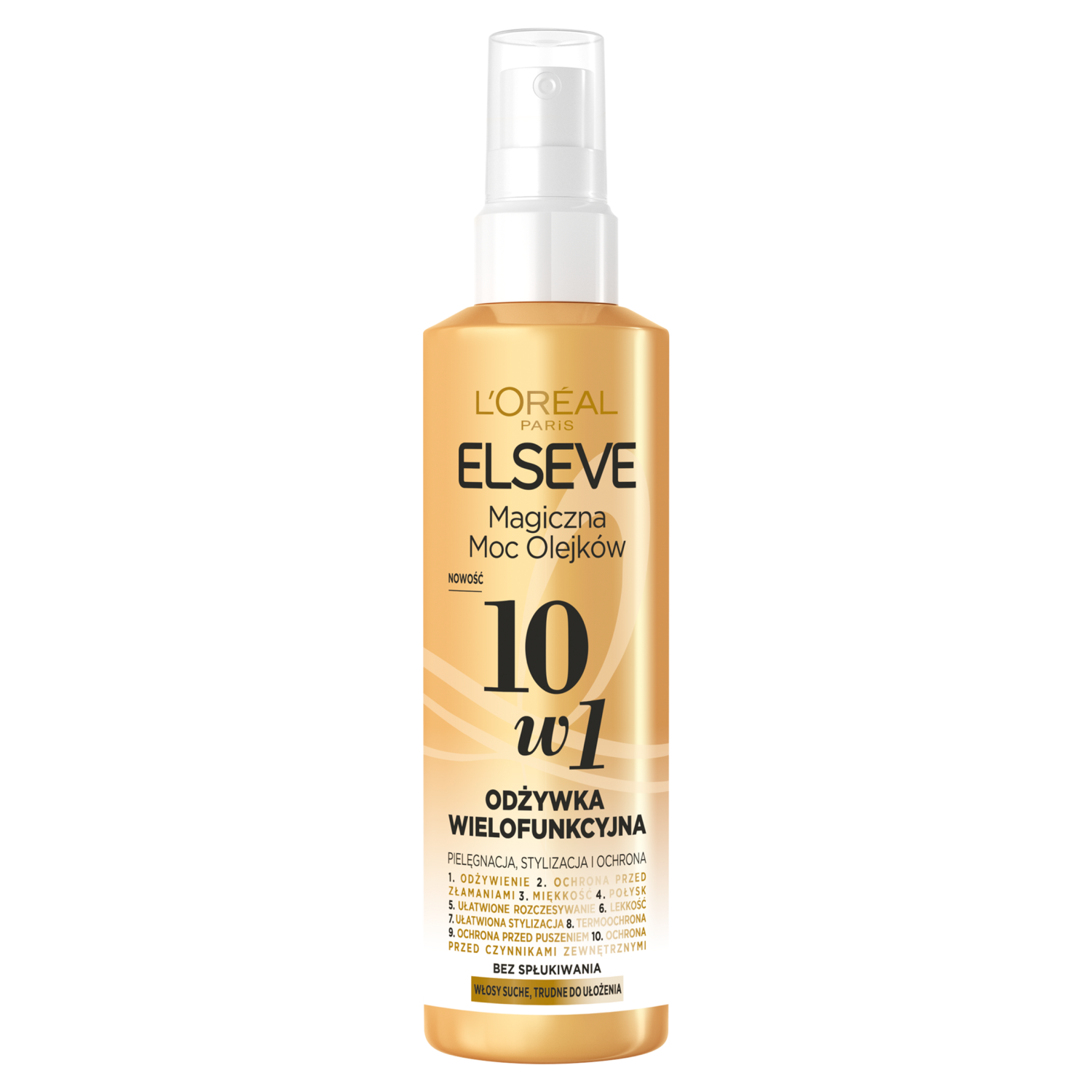 L'Oréal Paris Elseve Magiczna Moc Olejków multifunkcyjna odżywka 10w1 do włosów, 150 ml