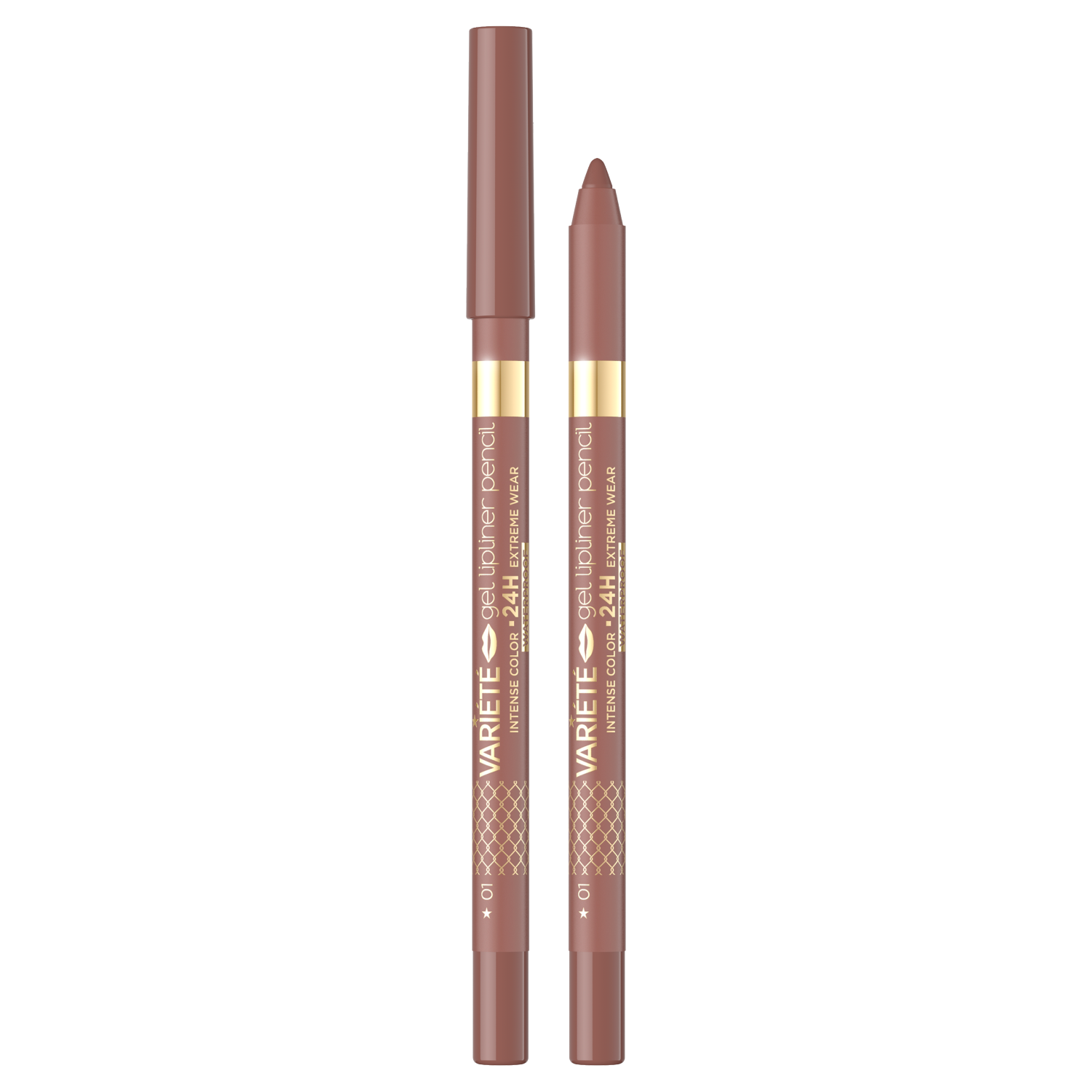 Eveline Cosmetics Variété wodoodporna żelowa konturówka do ust 01, 9 ml