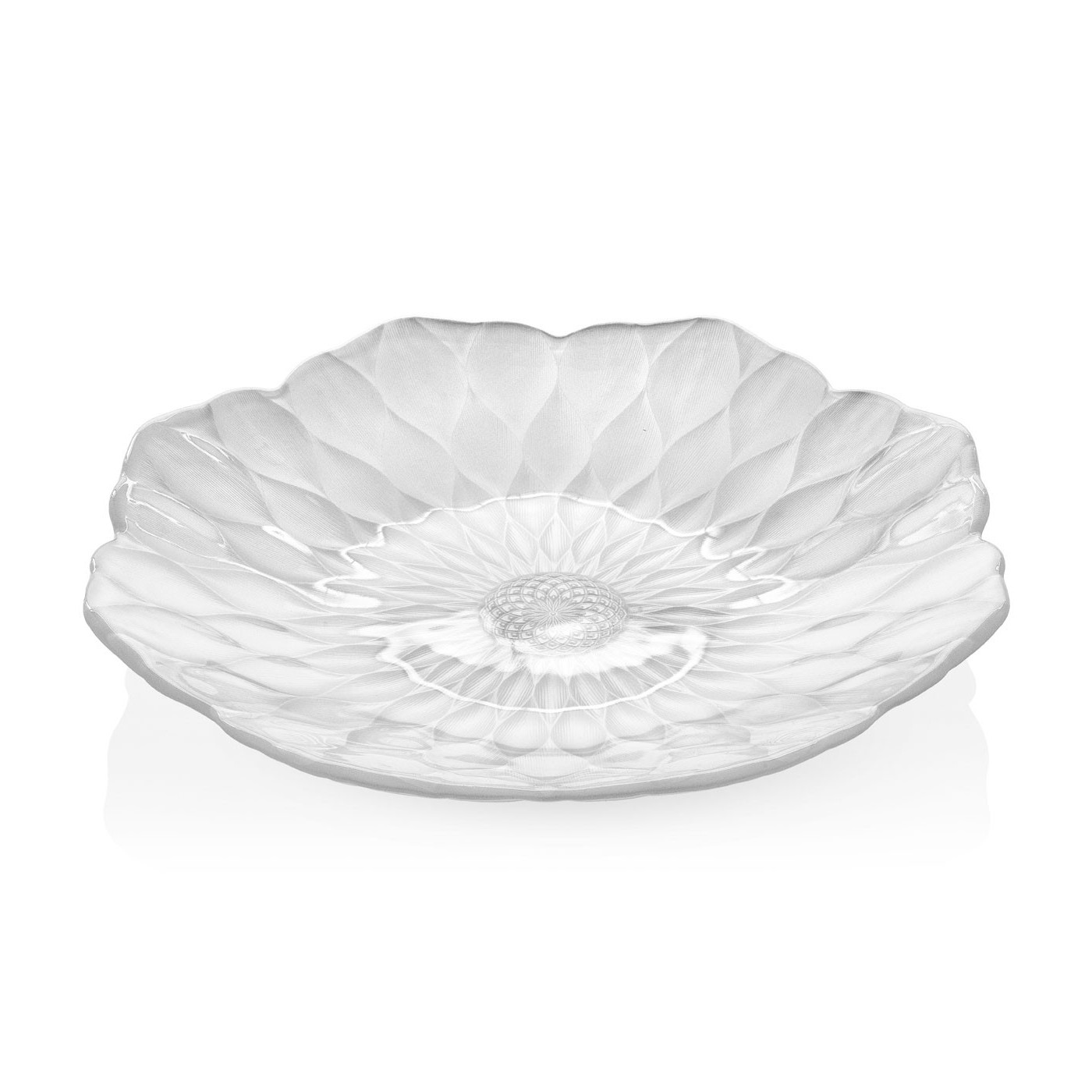 IVV - Talerz Loto 38 cm Przezroczysty