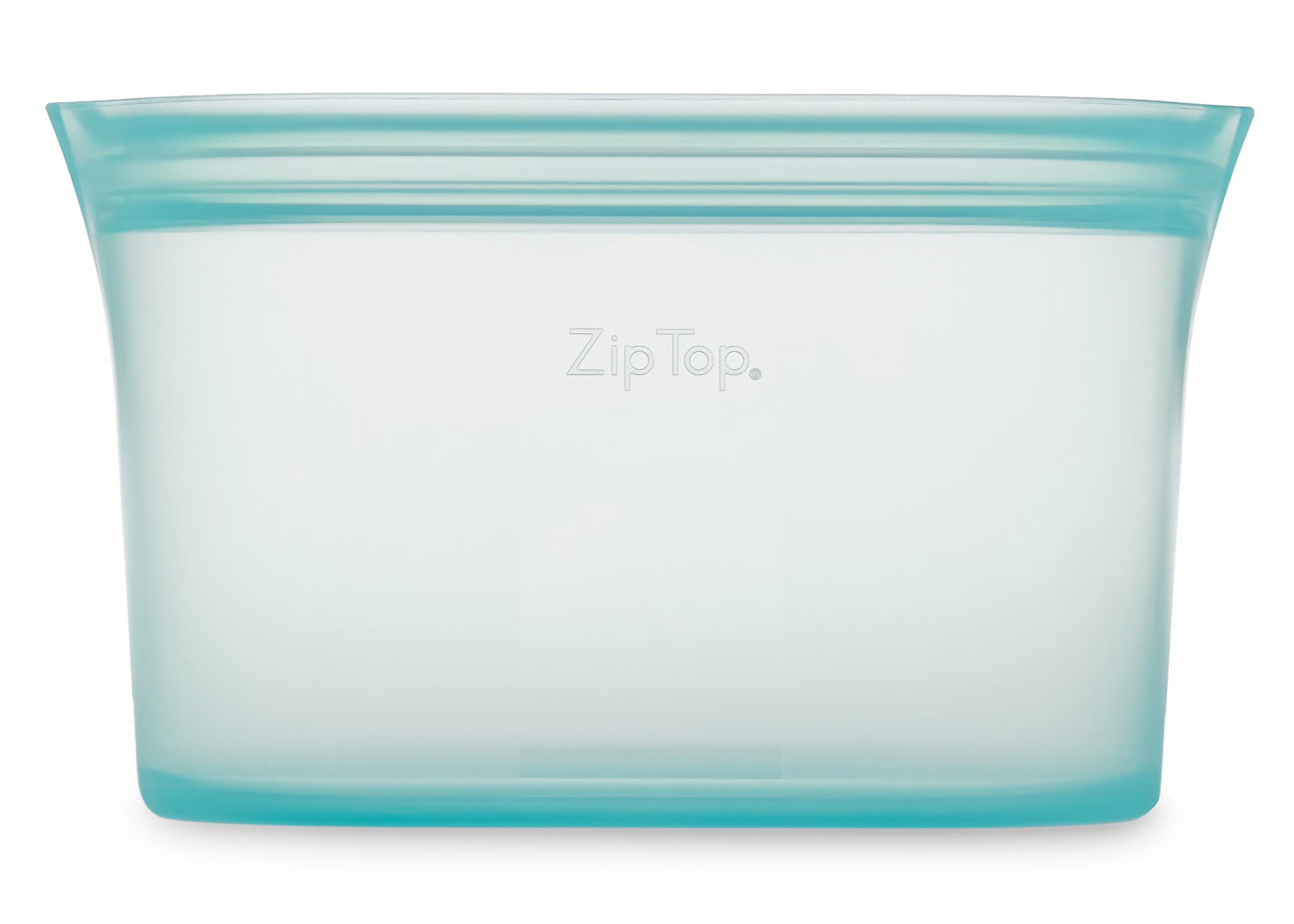 ZipTop - Pojemnik na przekąski owalny roz. L Teal