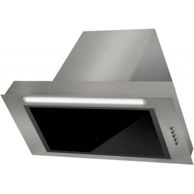 Okap AFRELLI AW-5 Piano Classic 60 Inox/czarne szkło 428m3/h 65dB klasa D