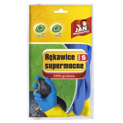 Rękawiczki lateksowe JAN NIEZBĘDNY 8571005707 (rozmiar S)