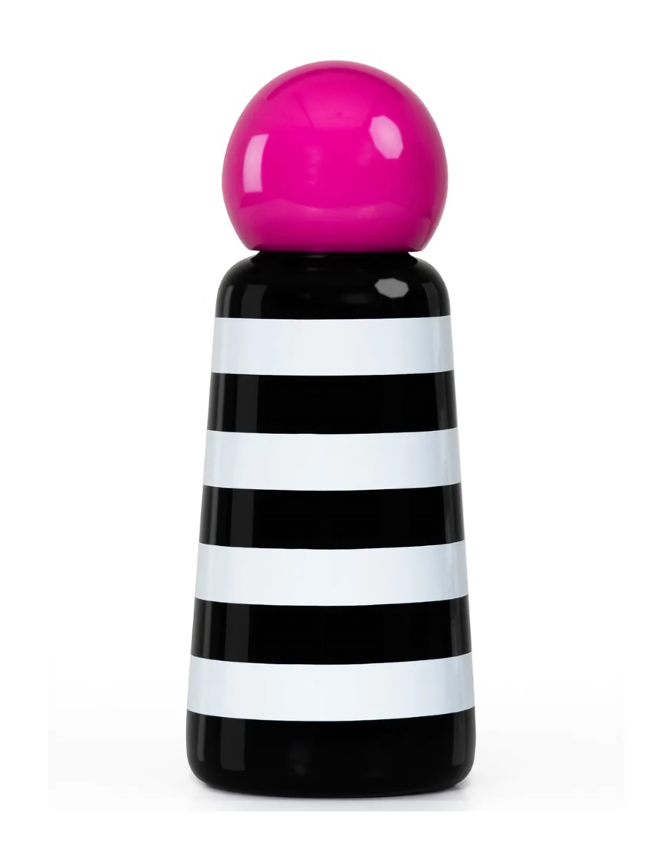 Lund London - Butelka stalowa 300 ml Skittle Mini Paski-róż