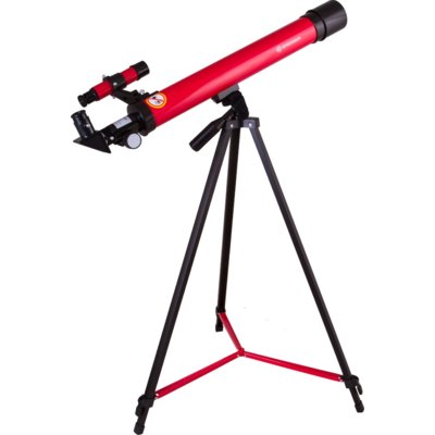 Teleskop BRESSER Junior Space Explorer 45/600 AZ Czerwony