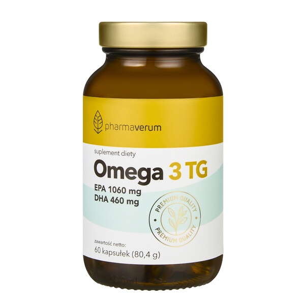 Pharmaverum s.c. Omega 3 TG suplement diety, 60 kaps./1 opak.