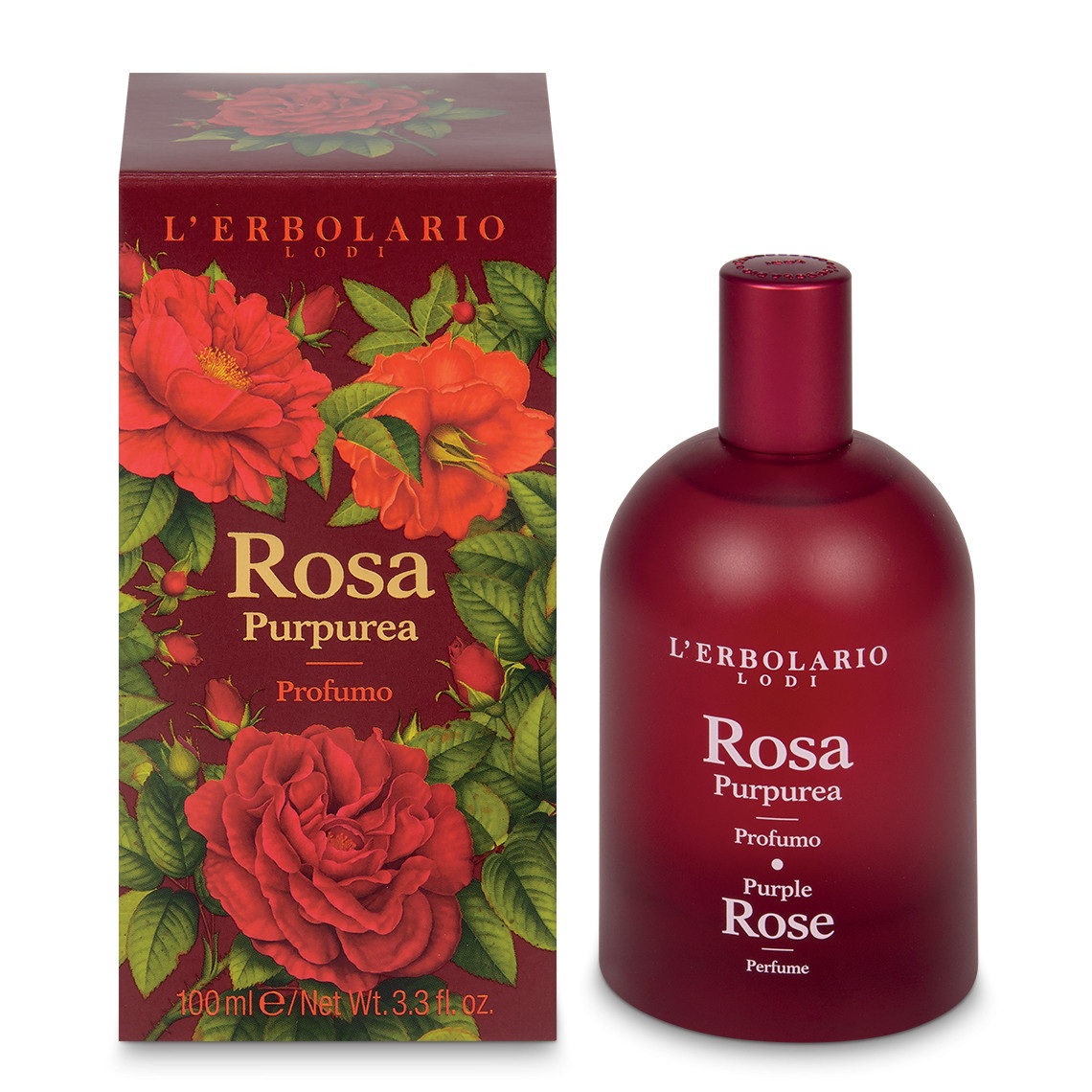 L'Erbolario Rosa Purpurea woda perfumowana damska, 100 ml