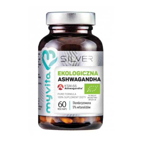 Silver Pure Ashwagandha 60 kaps. (MyVita)