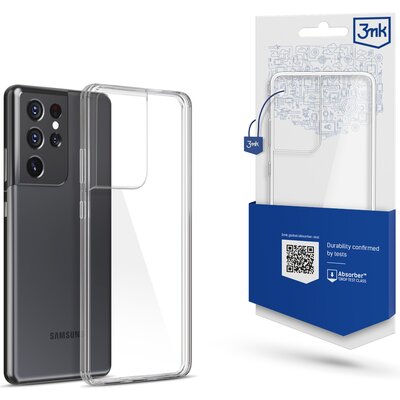 Etui 3MK Clear Case do Samsung Galaxy S21 Ultra Przezroczysty