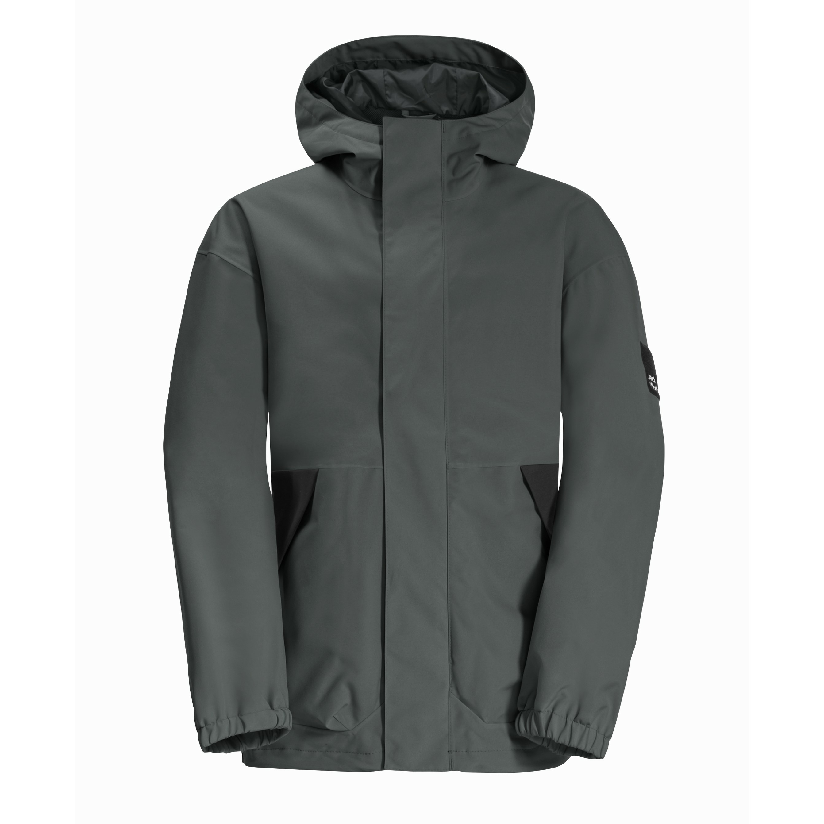 Kurtka dziecięca Jack Wolfskin TEEN 2L JACKET Y slate green - 176