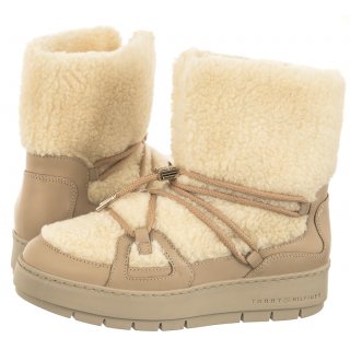 Śniegowce Tommy Hilfiger Tommy Teddy Snowboot Merino FW0FW07505 ABO