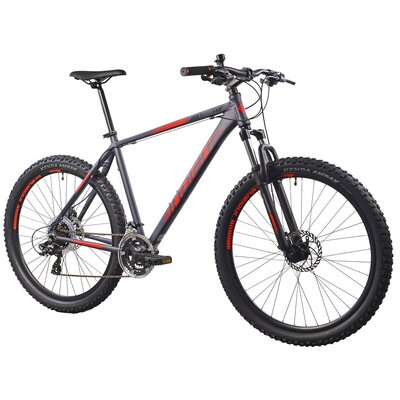 Rower górski MTB INDIANA X-Enduro 2.7 M17 27.5 cala męski Czarno-czerwony