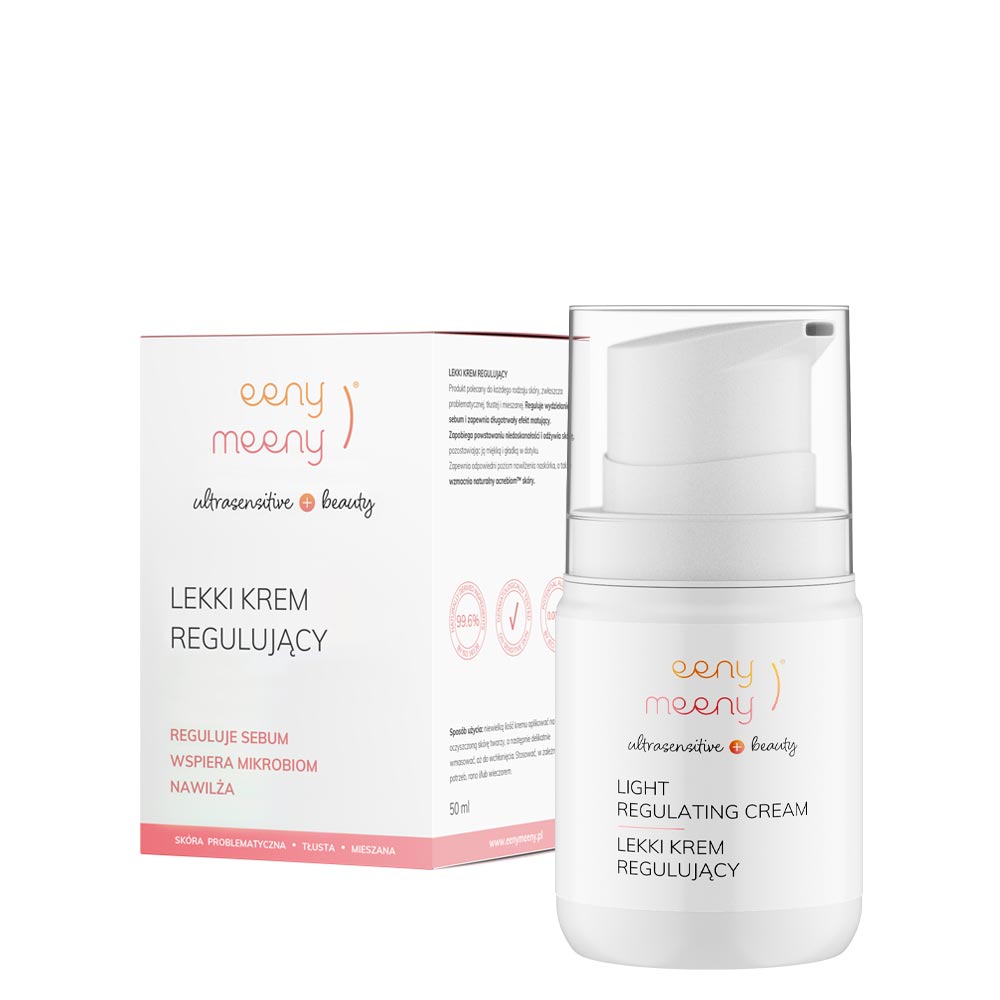 eeny meeny lekki krem regulujący do twarzy, 50 ml