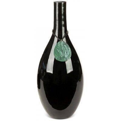 Wazon EUROFIRANY Capri 02 18 x 48 cm Czarny