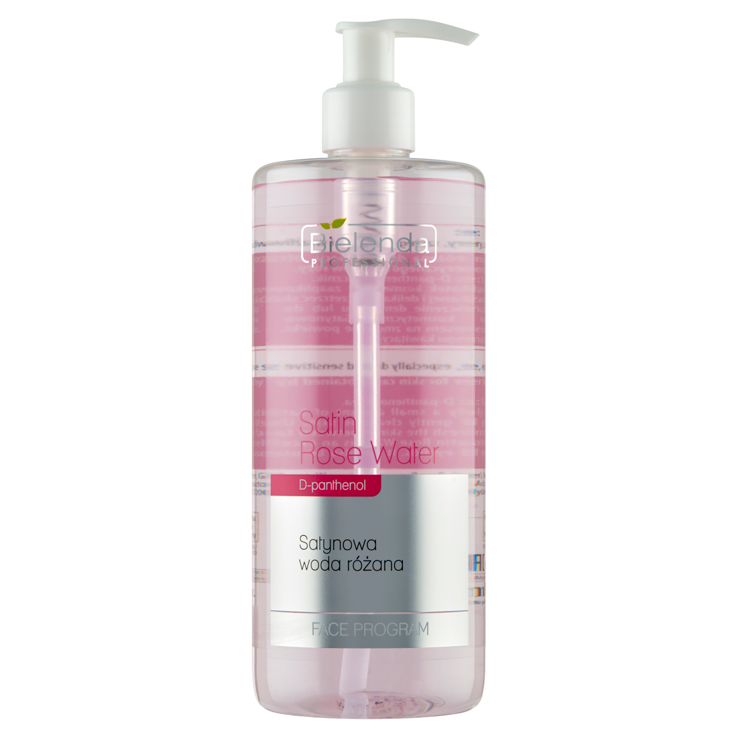 Bielenda Professional satynowa woda różana do twarzy, 500 ml
