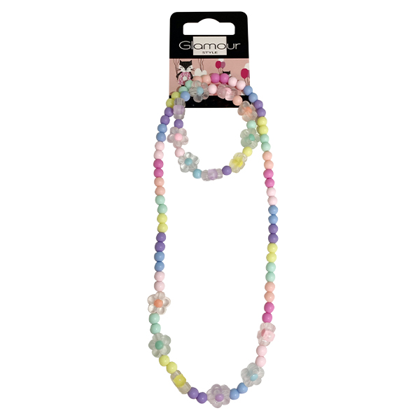 Glamour Kids zestaw biżuterii dla dziewczynki, 1 zest.