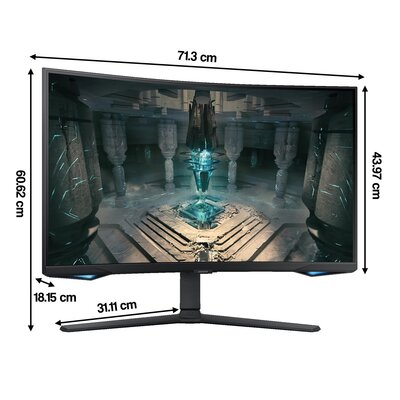 Monitor SAMSUNG Odyssey Neo G6 LS32BG650EUXEN 31.5" 2560x1440px 240Hz 1 ms [GTG] Curved