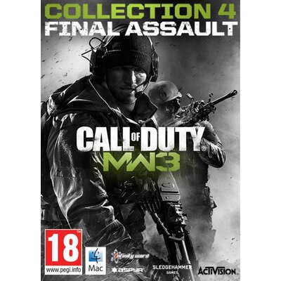 Kod aktywacyjny Gra MAC Call of Duty Modern Warfare 3 Collection 4 Final Assault