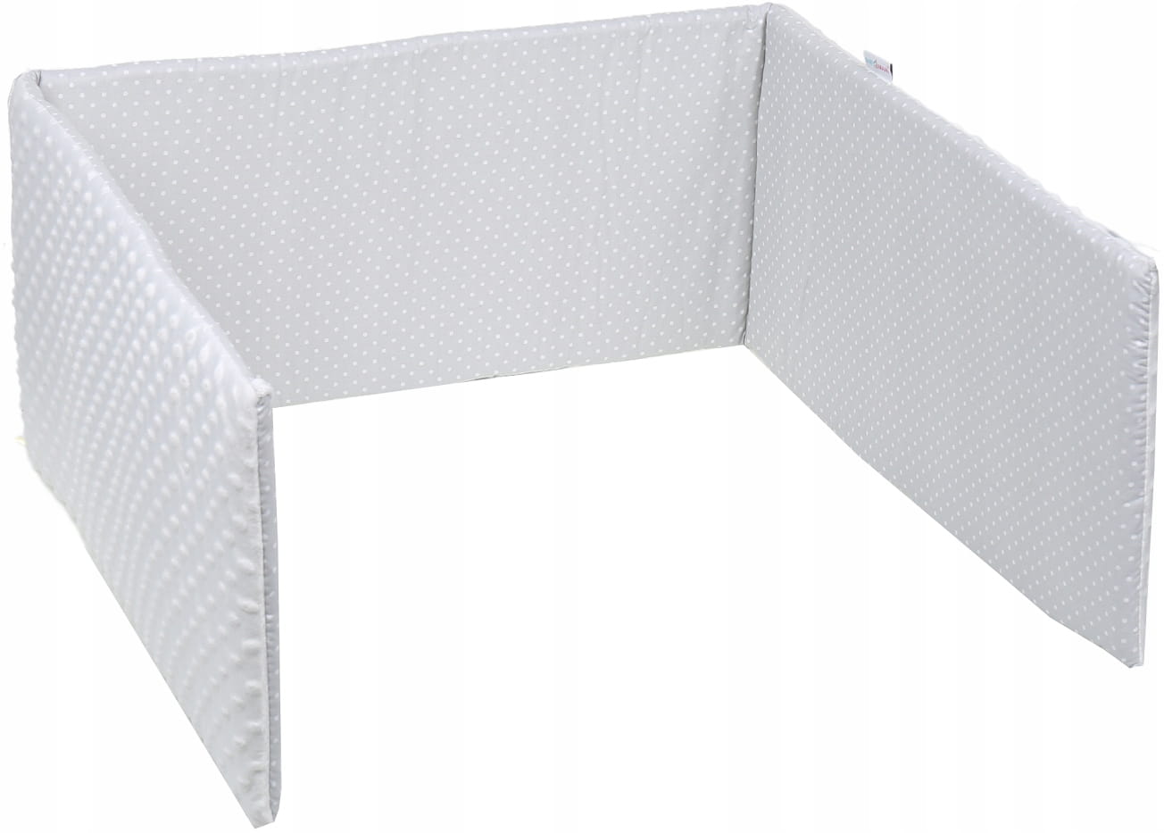 Ochraniacz do łóżeczka minky 120x60 na szczebelki 180x30cm Babymam